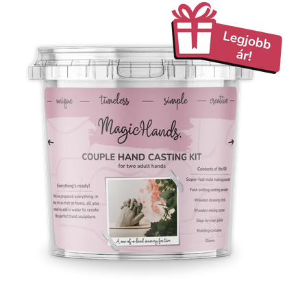 MagicHands. kézszobor készítő készlet - PÁROS